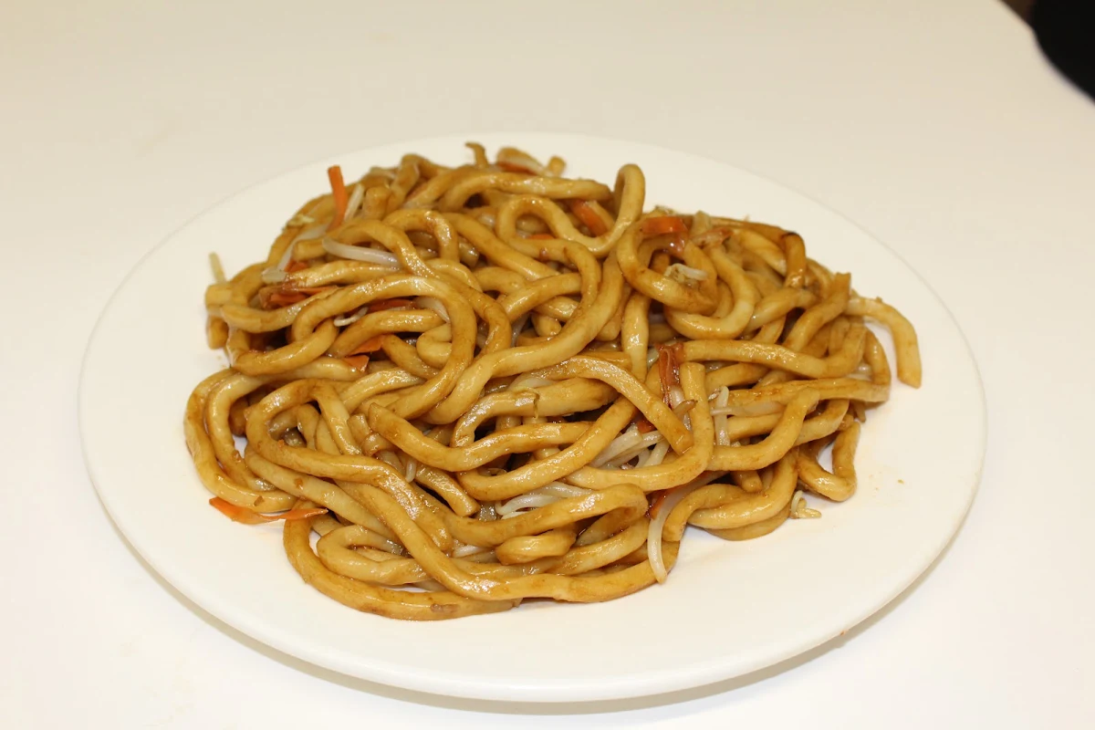 shanghai fried noodles 上海炒麵
